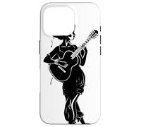 Fille musicienne Guitariste Coque pour iPhone 16 Pro