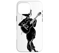 Fille musicienne Guitariste Coque pour iPhone 16 Pro Max