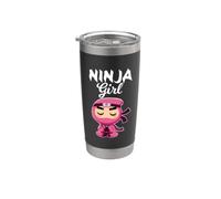 Fille Ninja Gobelet isotherme en acier inoxydable double paroi