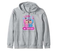 Fille ou Garçon on T Aime Deja Révélation du Sexe bébé Sweat à Capuche