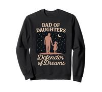 Fille Papa Fier Father of Daughters Daddy Daughter Matching Sweatshirt