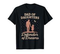 Fille Papa Fier Father of Daughters Daddy Daughter Matching T-Shirt