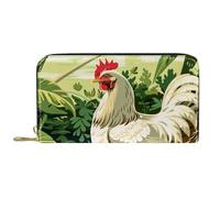 Fille Pochette Ferme De Poules De Dessin Animé Coin Purse Wallet Mignonne Porte-Feuille en Cuire Exquis Femme Pouch Bourse pour Prof, Ami, Homme