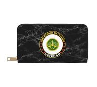 Fille Pochette Vétéran du 3E Régiment De Cavalerie De L'Armée Américaine Bourse Pochette Mignonne Coin Purse Wallet Imprimé Femme Pouch Bourse pour Femme, La Fille, Mère