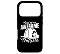 Fille Pompier Maréchal des Pompiers Lutte Contre l'incendie Coque pour iPhone 17 Pro