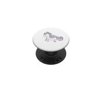 Fille Princesse et Licornes PopSockets PopGrip Adhésif