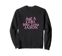 Fille Qui Aime Jason Cute Sweatshirt