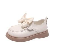 Fille Rouge Orteils Séparés Bottines Small Leather Shoes Baby Single Shoes Fille Multicolore Bout Cycliste Bottes (Beige, 31 Little Child)