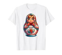 Fille Russe Matreshka Russie Russes Matryoshka T-Shirt Graphique avec Valeur