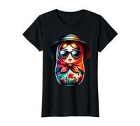 Fille Russe Russie Matryoshka Russe pour Les Russes T-Shirt Graphique avec Valeur