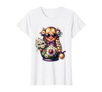 Fille Russe Russie Matryoshka Russe pour Les Russes T-Shirt Graphique avec Valeur