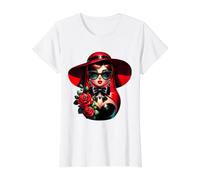 Fille Russe Russie Matryoshka Russe pour Les Russes T-Shirt Graphique avec Valeur