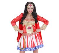 Fille Super Heros-(S) Blanc