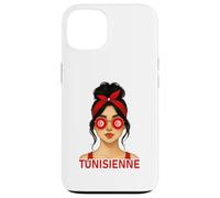 Fille Tunisienne Drapeau Tunisie Copine et Épouse Tunisienne Coque pour iPhone 13