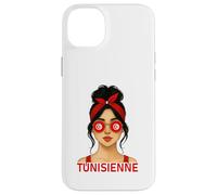 Fille Tunisienne Drapeau Tunisie Copine et Épouse Tunisienne Coque pour iPhone 14 Plus