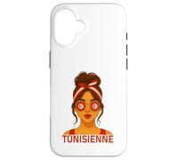 Fille Tunisienne Drapeau Tunisie Copine et Épouse Tunisienne Coque pour iPhone 16