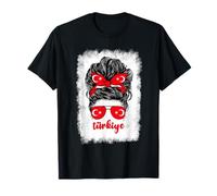 Fille turque pour femme Türkiye Drapeau Turquie Filles Femme T-Shirt