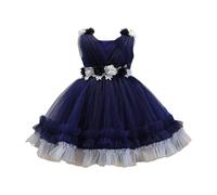 Fille Tutu Robe Soiree Princesse Filles Robes Tulle sans Manches Jeune Enfant Princesse Tutu Mariage Fête d'anniversaire Robe Fille pour Les Fêtes Anniversaires et Mariages 18 Mois-5 Ans