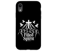 Filled With The Spirit Acts 2:3-4 Écriture chrétienne Coque pour iPhone XR