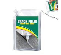 Filler Fissures Béton - 500ml Mastic Haute Résistance Étanche | Pâte Réparatrice À Séchage Rapide Pour Fissures Dans Sol, Mur, Toit, Rebord De Fenêtre & Maçonnerie | Réparation & Étanchéité