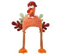 Filles Apparence Couple Décoration Hiver Role Play Cosplay Costume Accessoires Bonnets Hommes Hiver (Orange, Taille unique)