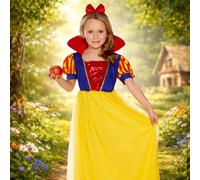 Filles Blanche Neige Costume Déguisement Disney Monde Livre Jour Pour Ans 7-9