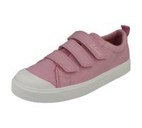 Filles Clarks Crochet et Boucle Machine Lavable Toile Chaussures Ville Vibe