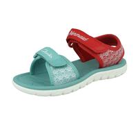 Filles Clarks Ouvert Décontracté Orteil Crochet et Boucle Textile Sandales Été