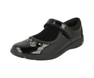 Filles Clarks Smart Coque Détaillé École Chaussures Mer Brillant K