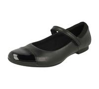 Filles Clarks Smart Mary Jane Style École Chaussures Scala Strass