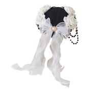 Filles Clip Plat Élégant Épingle à Cheveux Ornements Halloween pour Femmes Filles Bundle Barrette Dentelle Punk Halloween Photo Accessoires