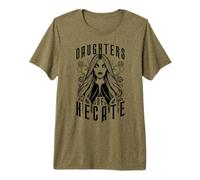 Filles d'Hécate, Halloween, sorcière Gothique, Pop Art Wiccan T-Shirt Haut de Gamme