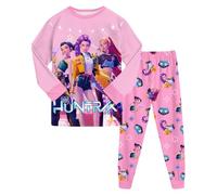 Filles Enfant 2 Pièces Garçons Filles Manches Longues Ensemble 2 pièces Noël pour Enfant Garçons et Pantalon Ensemble Carnaval Ensembles de Enfants des Motifs Exquis Pantalon Unisexe Carnaval Fête