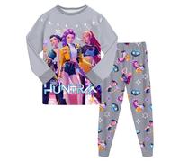 Filles Enfant 2 Pièces Garçons Filles Manches Longues Ensemble 2 pièces Noël pour Enfant Garçons et Pantalon Ensemble Carnaval Ensembles de Enfants des Motifs Exquis Pantalon Unisexe Carnaval Fête