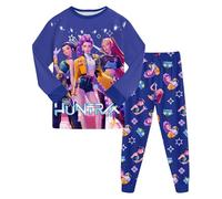 Filles Enfant 2 Pièces Garçons Filles Manches Longues Ensemble 2 pièces Noël pour Enfant Garçons et Pantalon Ensemble Carnaval Ensembles de Enfants des Motifs Exquis Pantalon Unisexe Carnaval Fête