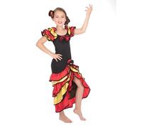 Filles Espagnol Rumba Danseur Around The World Costume Déguisement 4-14 an - 10-12 Ans