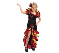 Filles Espagnol Rumba Danseur Around The World Costume Déguisement 4-14 an - 7-9 Ans
