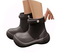 Filles et Garçons Chaussures de Pluie Imperméables Légères Bottines Bottes tendance pour enfants Wellies EVA Ultralégères tanches Mixte Enfant Neige l'exploration en plein air
