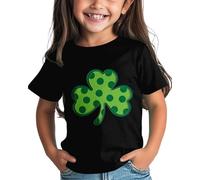 Filles et Garçons St Day Chemise Graphique Thé Confortable Fit for Daily Wear Green Ages 1 15 Bébé Chemisier Fille 56, Noir , 8-9 ans