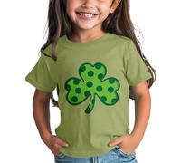 Filles et Garçons St Day Chemise Graphique Thé Confortable Fit for Daily Wear Green Ages 1 15 Bébé Chemisier Fille 56, AG, 12-13 ans