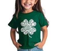 Filles et Garçons St Day Chemise Graphique Thé Confortable Fit for Daily Wear Green Ages 1 15 Bébé Vêtements Bio, vert, 6-7 ans
