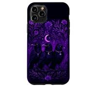 Filles gothiques Un meurtre nocturne de corbeaux Coque pour iPhone 11 Pro