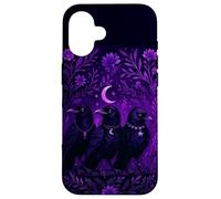 Filles gothiques Un meurtre nocturne de corbeaux Coque pour iPhone 16