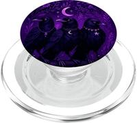 Filles gothiques Un meurtre nocturne de corbeaux PopSockets PopGrip pour MagSafe