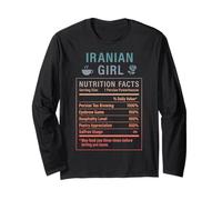 Filles iraniennes, Femmes, Filles aux Racines iraniennes Manche Longue