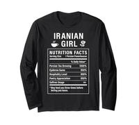 Filles iraniennes, Femmes, Filles aux Racines iraniennes Manche Longue