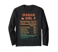 Filles iraniennes, Femmes, Filles aux Racines iraniennes Manche Longue