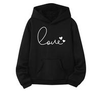 Filles Jogging Survêtement Ensembles Ensemble de Sport pour Fille Enfant Automne et Hiver Costume Joggers Sweat Capuche Bas Tenue Running