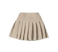 Filles Jupe Tennis Plissée Jupe de Golf avec Short Intérieur et Poches Jupe de Sport d'entraînement Uniforme Scolaire pour Enfant #0119A