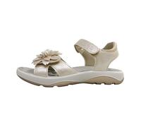 Filles Lurchi Sandale Flora Cuir Fermeture velcro Plat - platine 1488 31